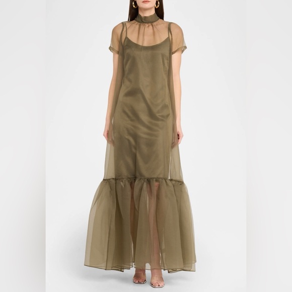 Staud Calluna Dress — Thyme — XS — New with tags never worn — NWT - Picture 2 of 3